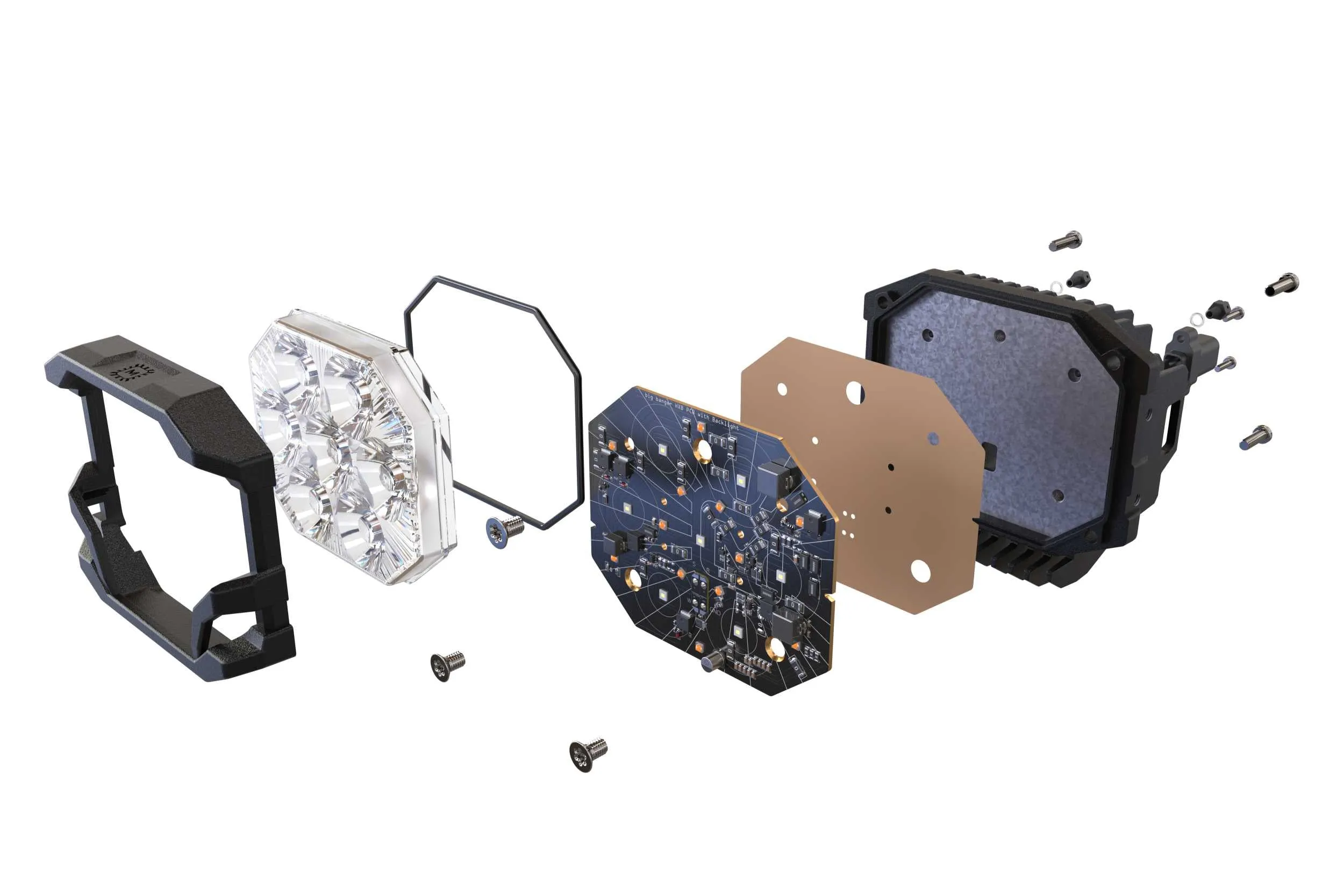 Morimoto Bigbanger LED Pods: NCS Spot Beam