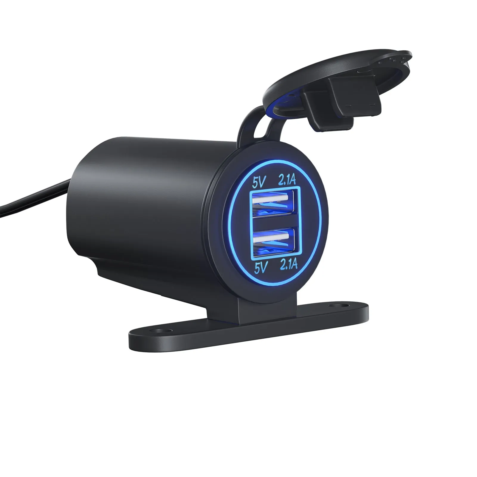 Motorcycle Usb Charger Dual Usb Port Double Aperture Mobile Phone