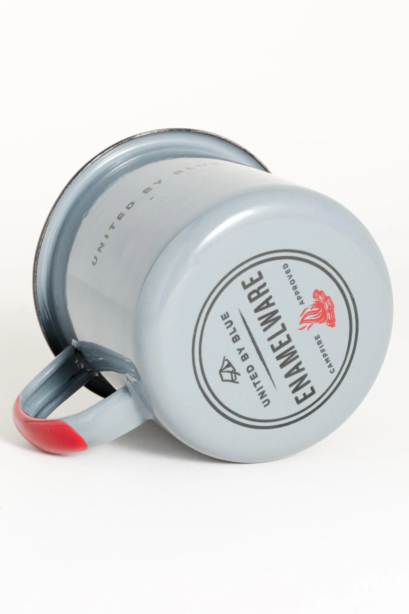 MOUNTAINS ARE CALLING ENAMEL MUG