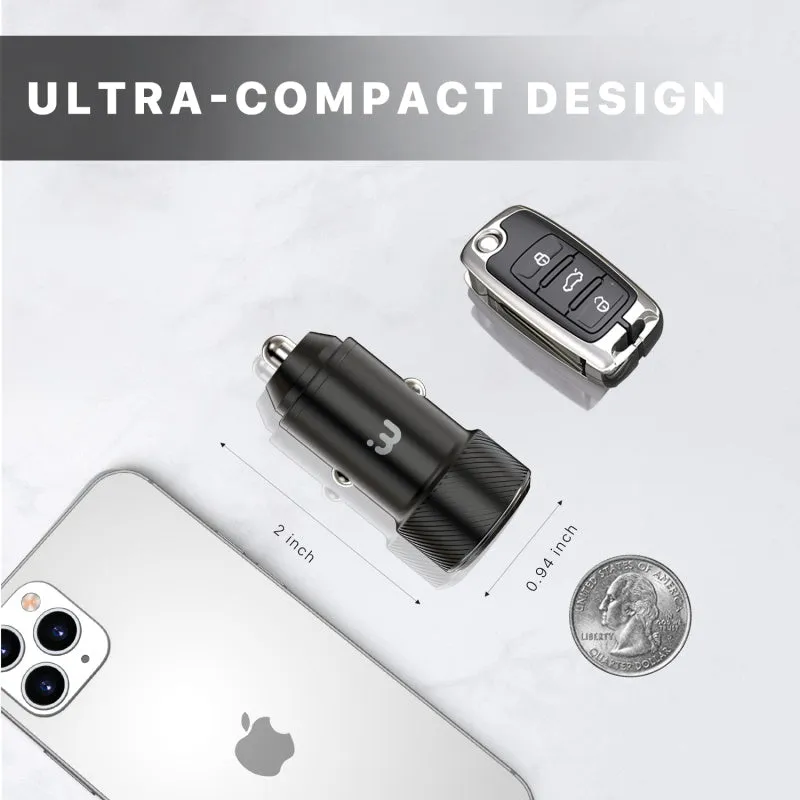 MyBat Pro Dual Port Quick Power Delivery Car Charger (30W)
