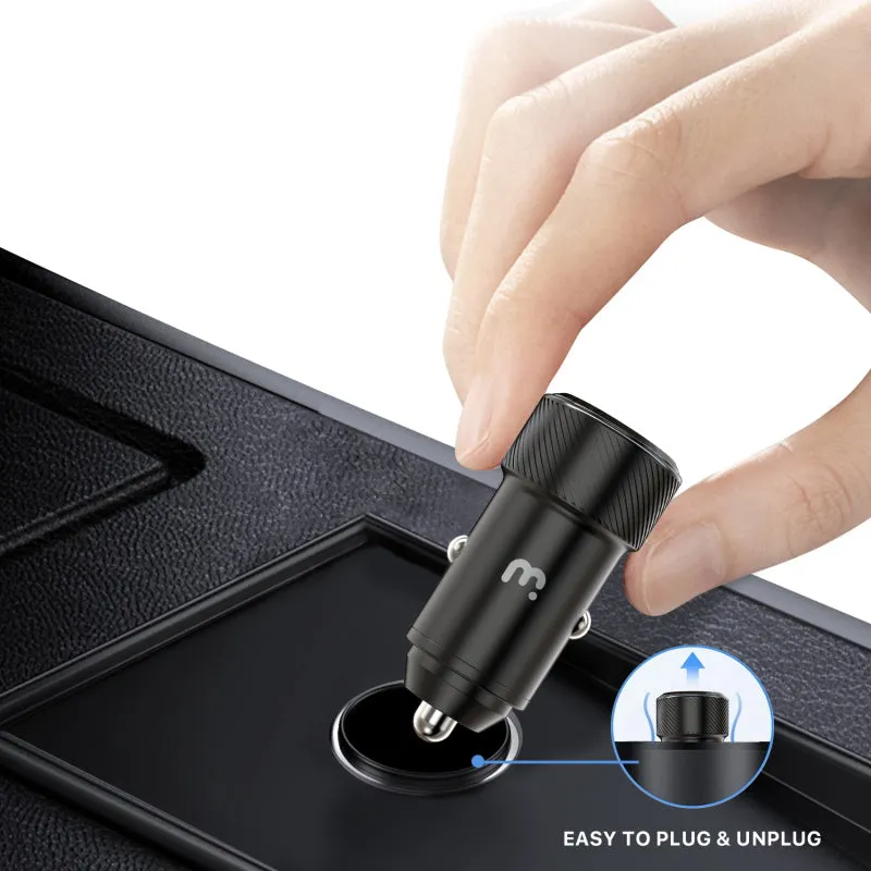 MyBat Pro Dual Port Quick Power Delivery Car Charger (30W)
