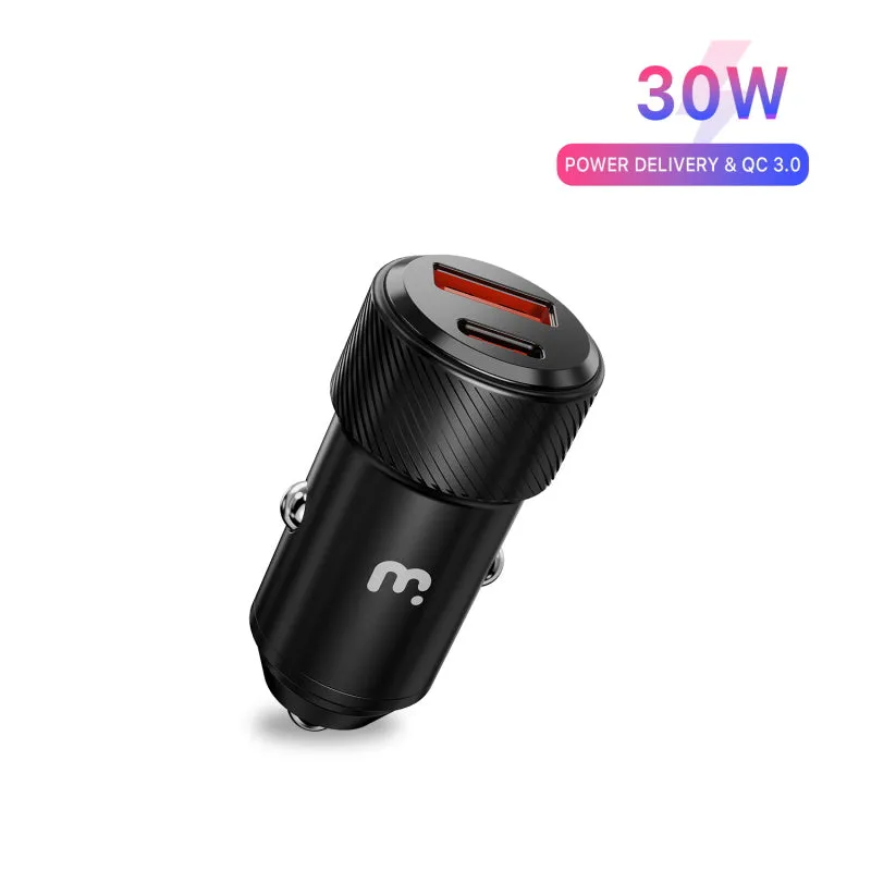 MyBat Pro Dual Port Quick Power Delivery Car Charger (30W)