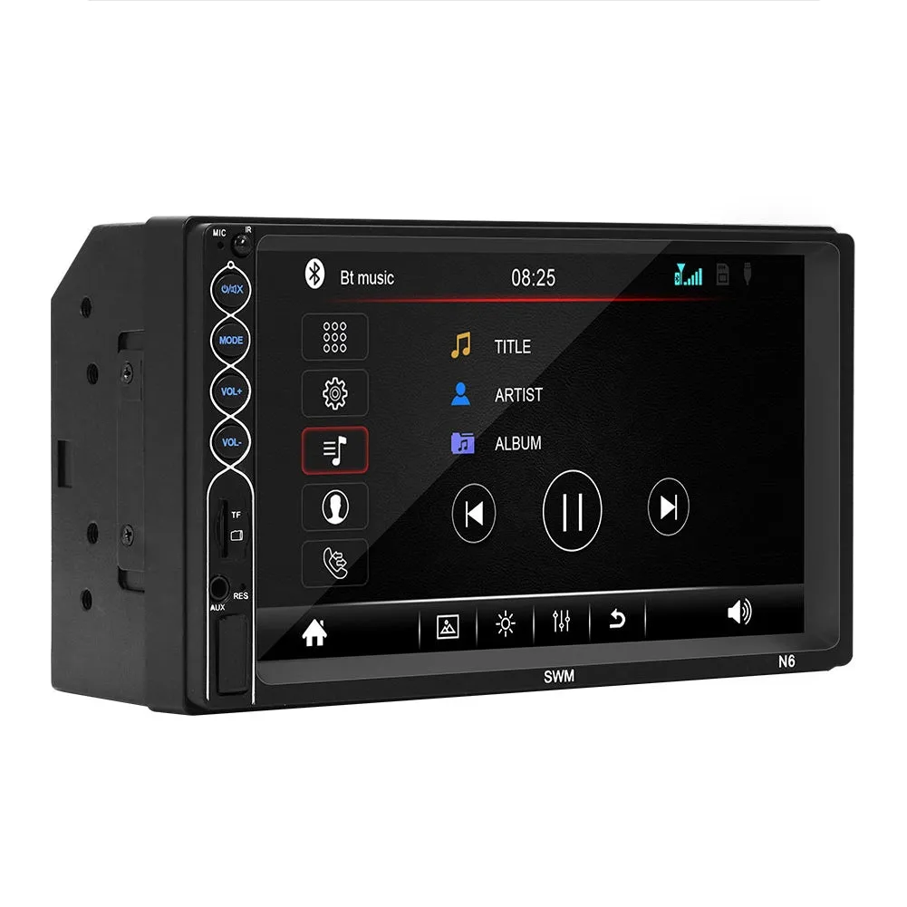 N6 Double Din Car Stereo 7 Inch Touch Screen Car Audio Radio Car