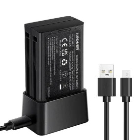 NEEWER Z1/ Z2 Flash Lithium Battery and USB Charger Set