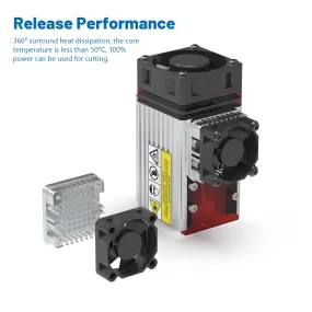 NEJE R10 Heat Sink   High-speed Fan Enhanced Retrofit Kit for A40640 Laser Module