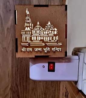 Night Lamp Aroma Burner Electric Incence Burner, Aroma Kapoor Dani, Electric Kapur Burner, Electric Dhoop Dani for Home,Office (Ram Mandir)