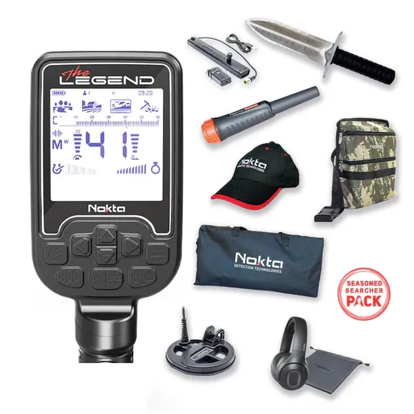 Nokta Legend Metal Detector Pro Pack -  Seasoned Searcher Pack