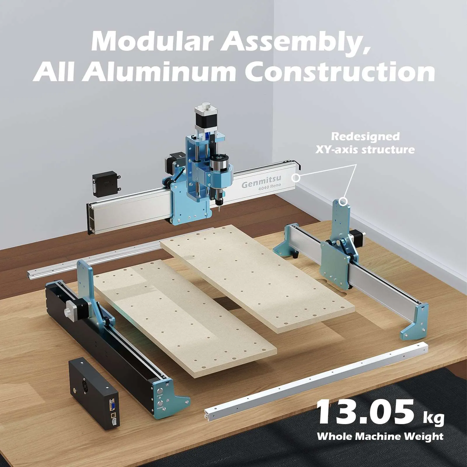 [Open Box] 4040 RENO Desktop CNC Router Machine for Woodworking