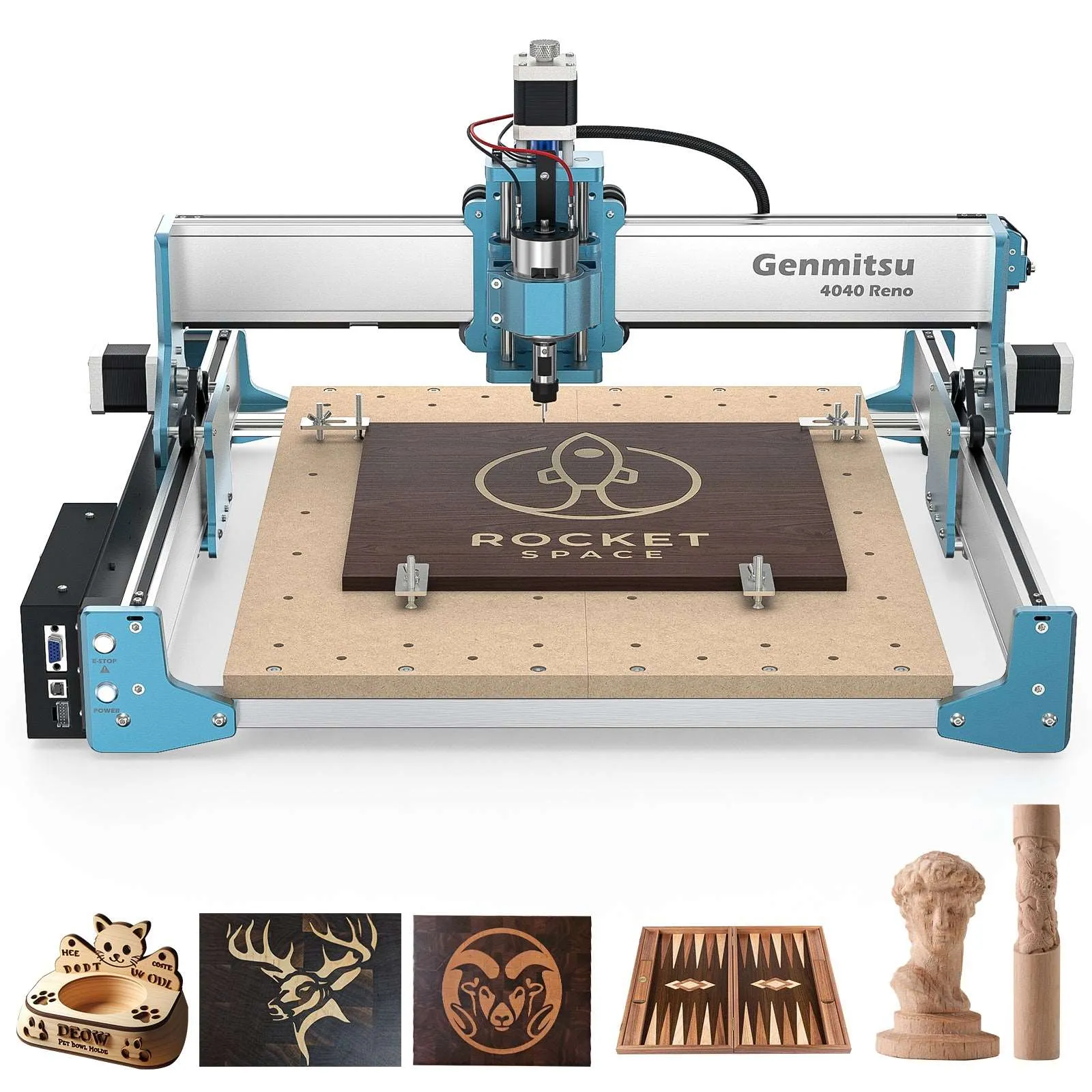 [Open Box] 4040 RENO Desktop CNC Router Machine for Woodworking