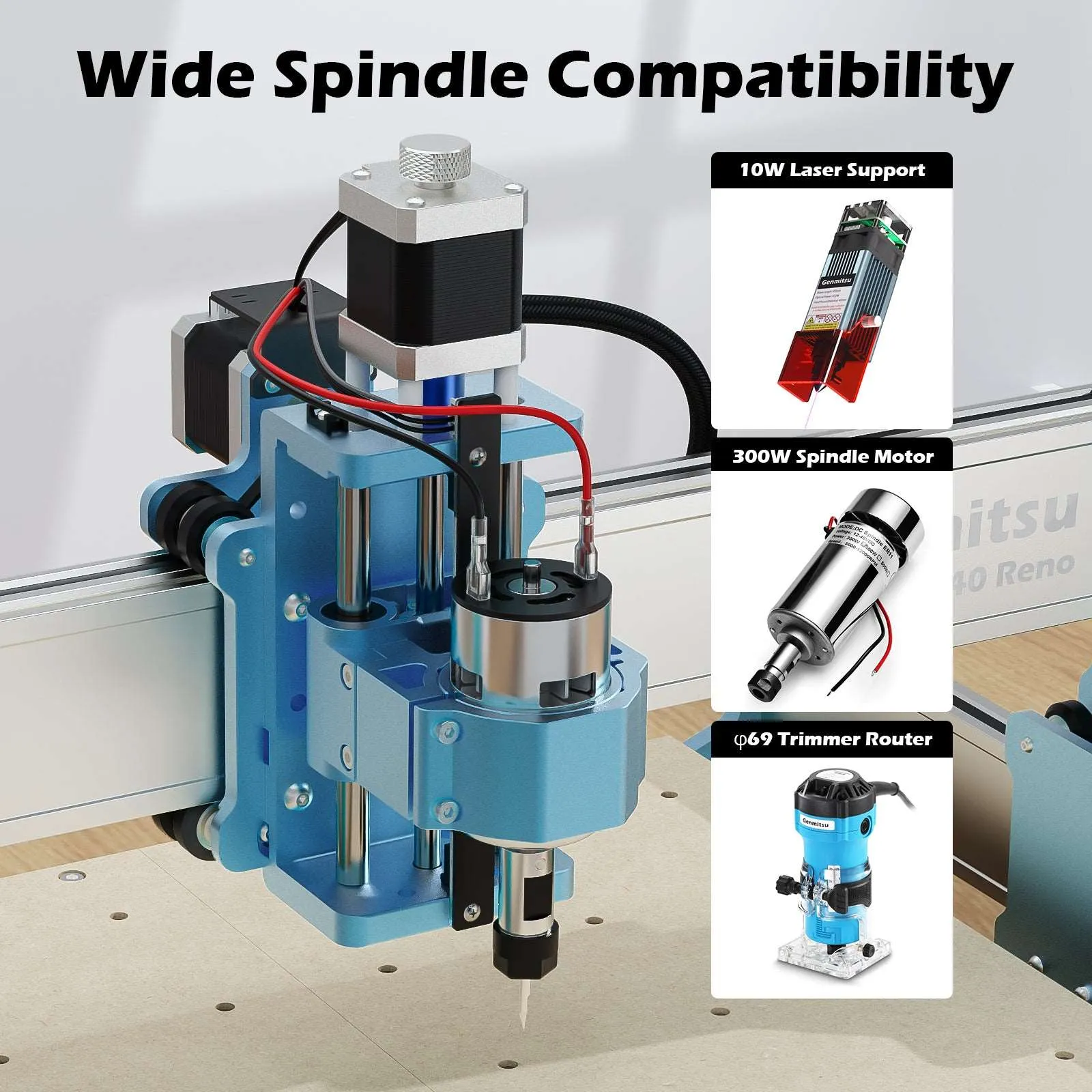 [Open Box] 4040 RENO Desktop CNC Router Machine for Woodworking