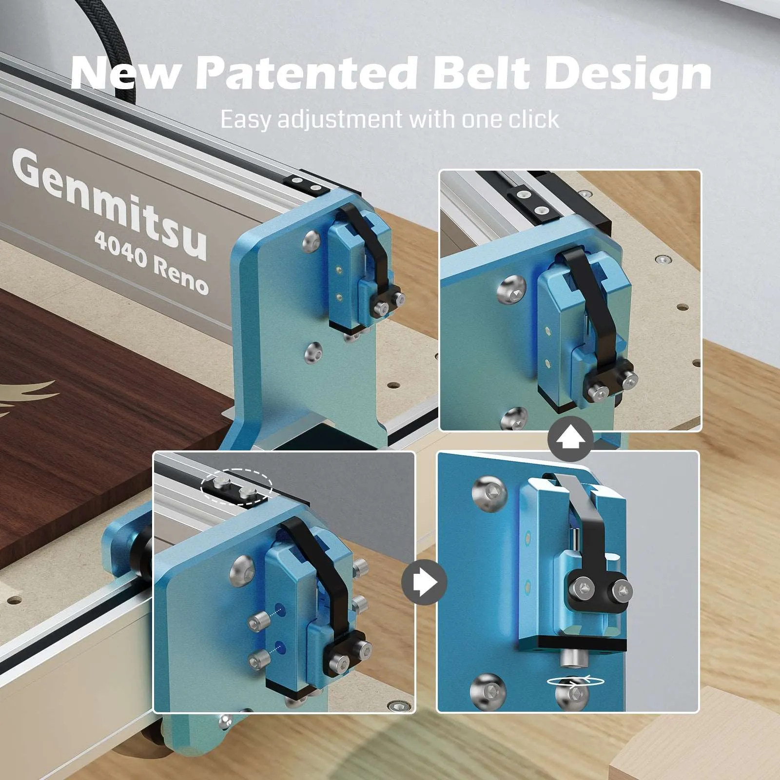 [Open Box] 4040 RENO Desktop CNC Router Machine for Woodworking