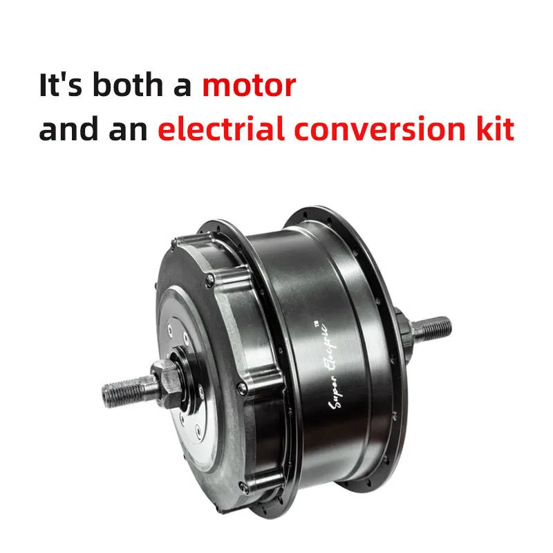 P130 All-in-One Rear Motor  E-bike Convesion kit  Built-in battery, controller, sensor, connection module all-in-one motor for electric bicycle