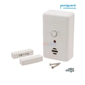 Poolguard Pool Door Alarm | Immediate Pool Door Alarm | White | DAPT-2