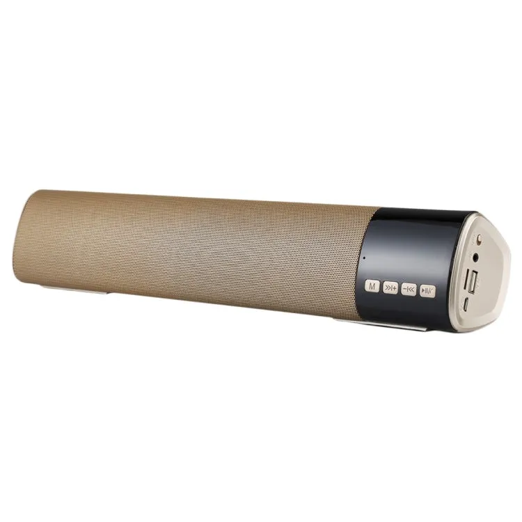 Portable Bluetooth Speaker with Microphone, AUX & TF Card Support - Wireless Range Up to 10m