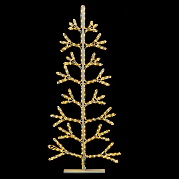Premier 1.8m Twinkling Rope Light Tree White LEDs