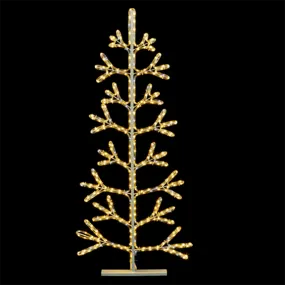 Premier 1.8m Twinkling Rope Light Tree White LEDs
