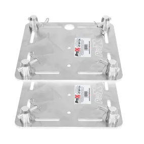 ProX XT-BP2430W 24 x 30 in. Base Plate with Locking Casters for ProX XT-GRU Rapid Grid Modular System | Black Finish