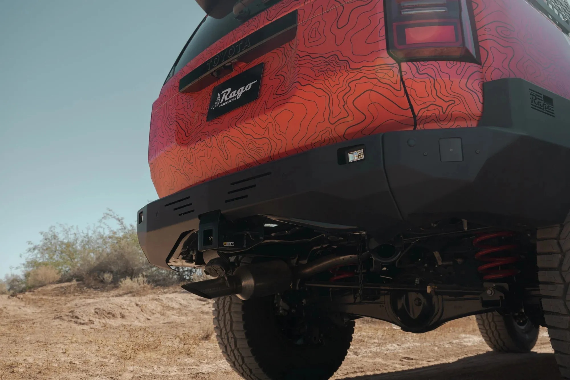 Rago Fabrication Rear Bumper 2024  Toyota Land Cruiser