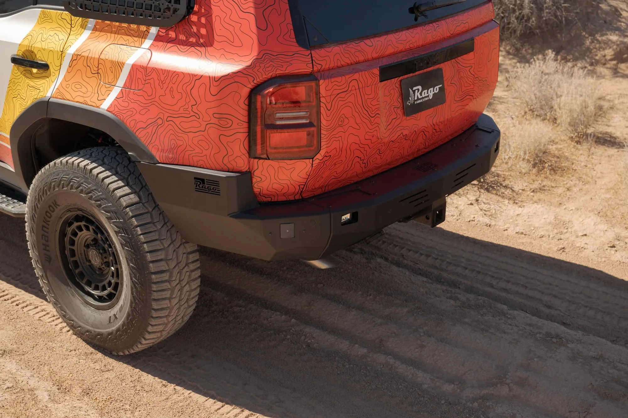 Rago Fabrication Rear Bumper 2024  Toyota Land Cruiser