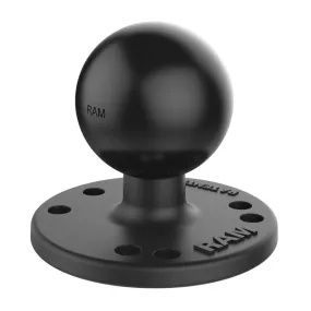 Ram Round Plate with Ball - C Size | RAM-202U