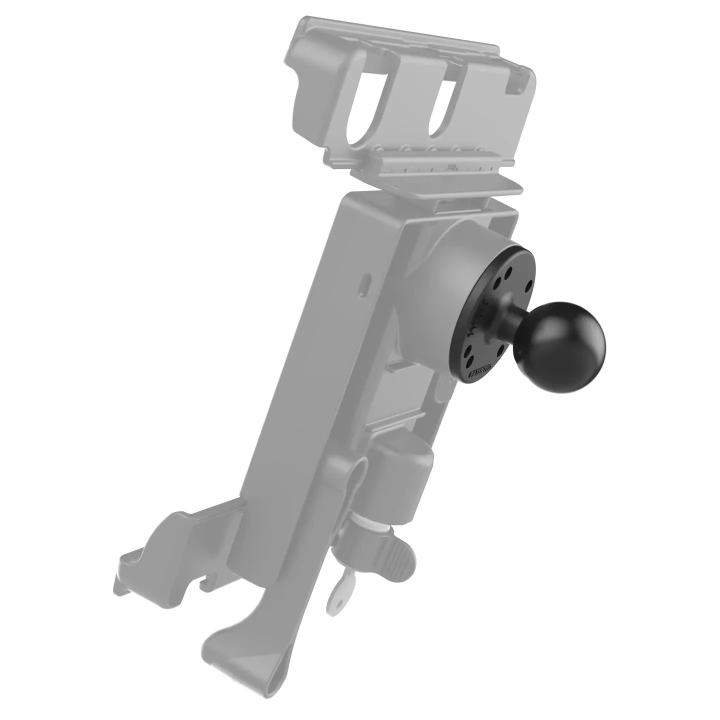 Ram Round Plate with Ball - C Size | RAM-202U