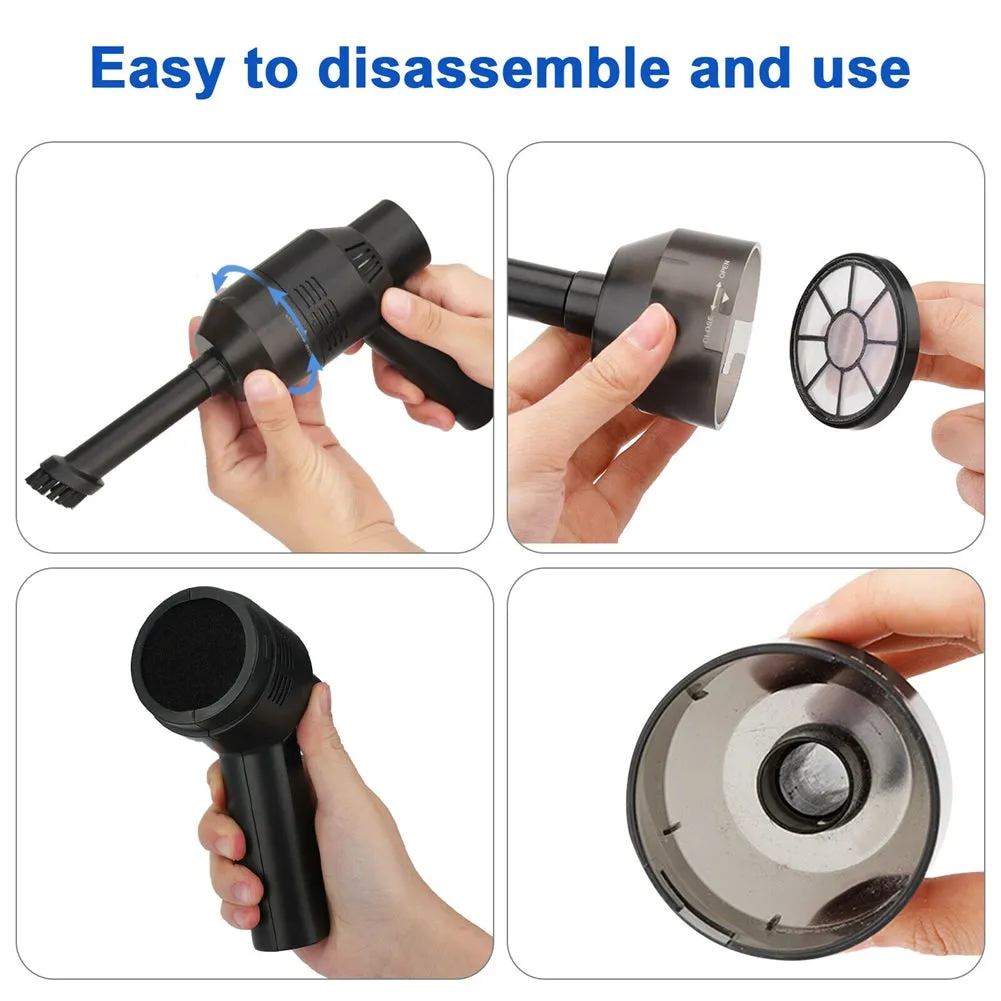 Rechargeable Air Duster Electric Vacuum Cleaner Cleaning Blower