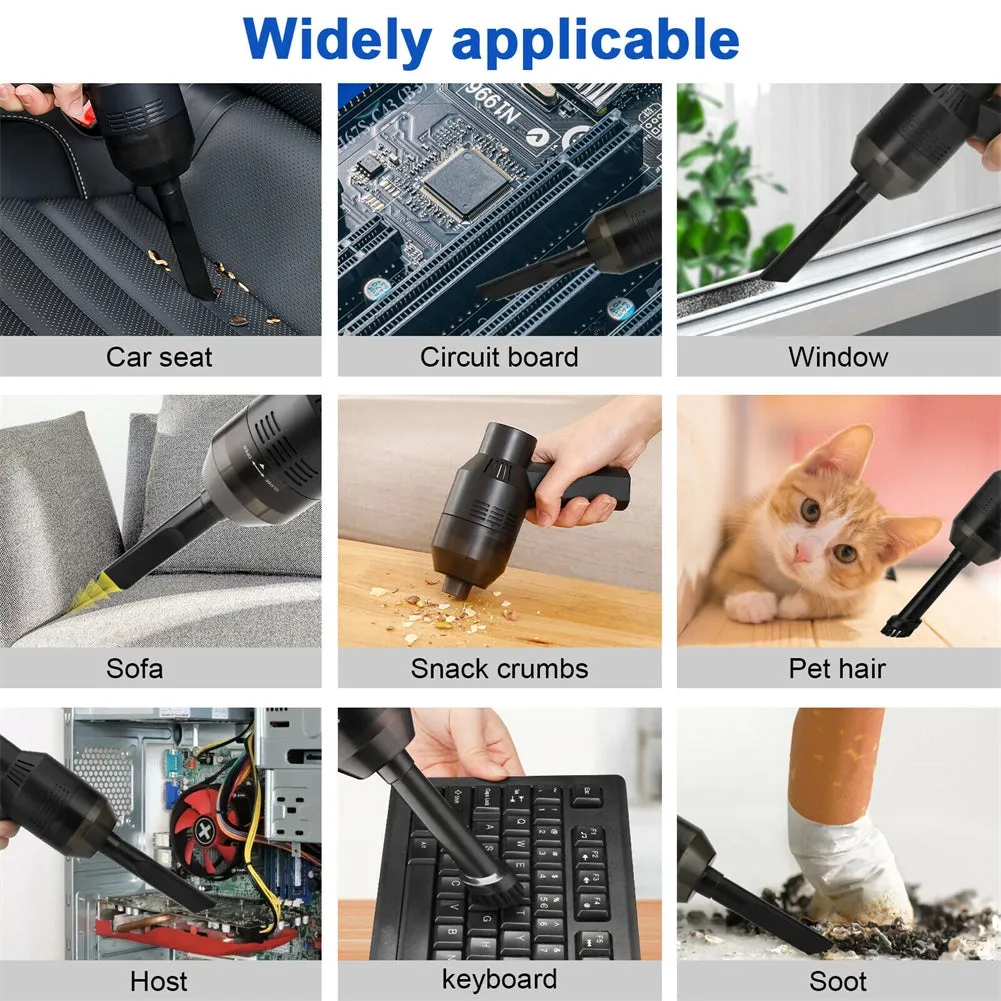 Rechargeable Air Duster Electric Vacuum Cleaner Cleaning Blower
