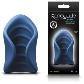 Renegade El Ray Silicone Penis Vibrator and Pocket Stroker