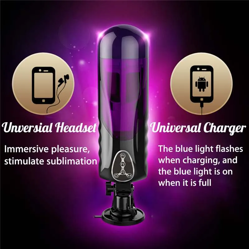 Rhythm Master - Rotating and Thrusting Suction Automatic Male Masturbator