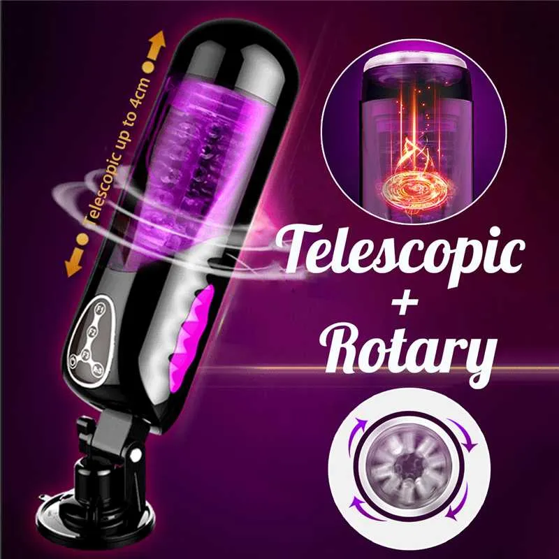 Rhythm Master - Rotating and Thrusting Suction Automatic Male Masturbator