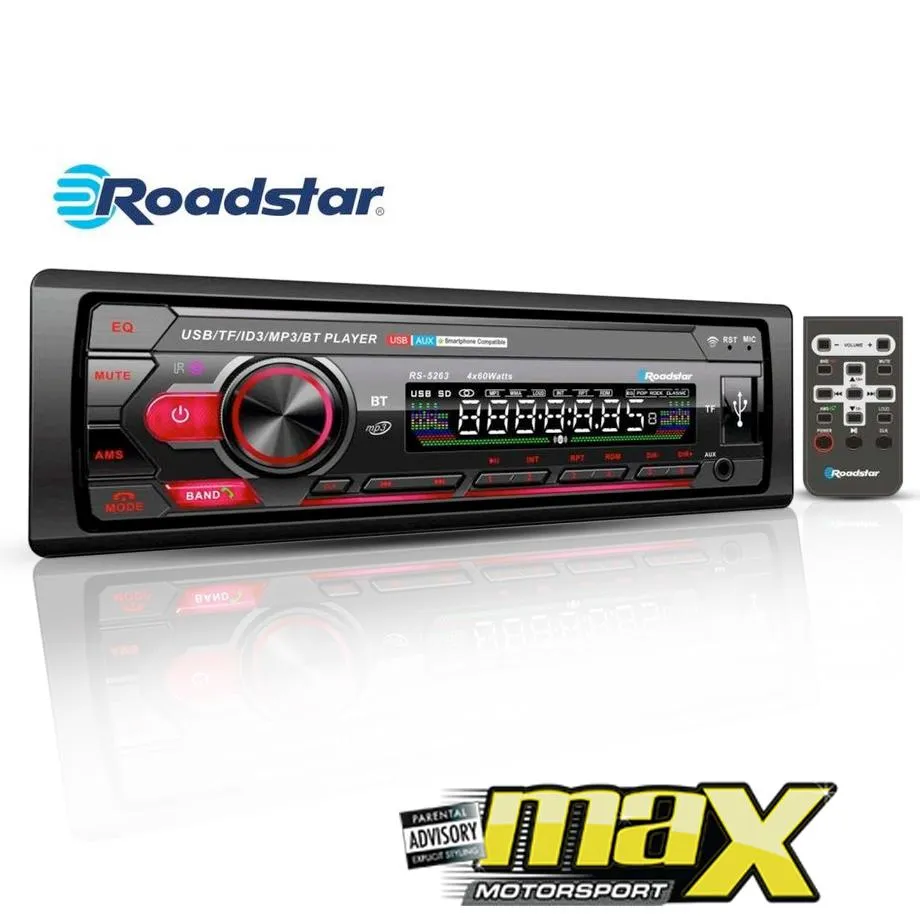 Roadstar RS-5263 MP3 Media Player with USB & Bluetooth