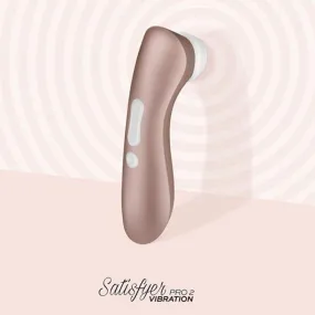 Satisfyer Pro 2  G2 Clitoral Stimulator Rose Gold
