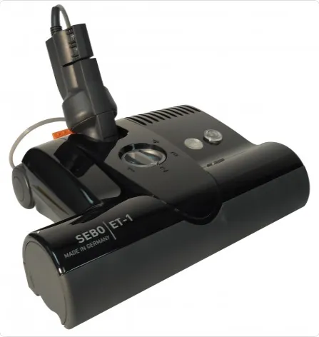 SEBO Standard Central Vacuum Kit with Black ET-1F2 12″ Power Head (30Ft-35Ft)