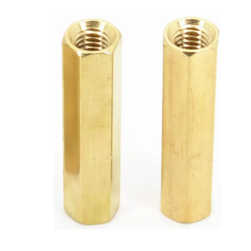Single head Female to Female M3 hexagonal hollow copper column screw  30mm