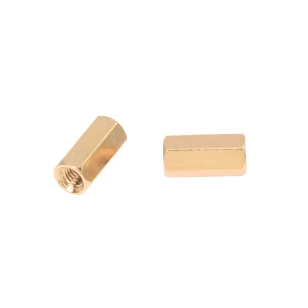 Single head Female to Female M3 hexagonal hollow copper column screw  8mm