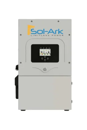 Sol-Ark 15K 120/240/208V 48V [All-In-One] Pre-Wired Hybrid Solar Inverter | 10-Year Warranty