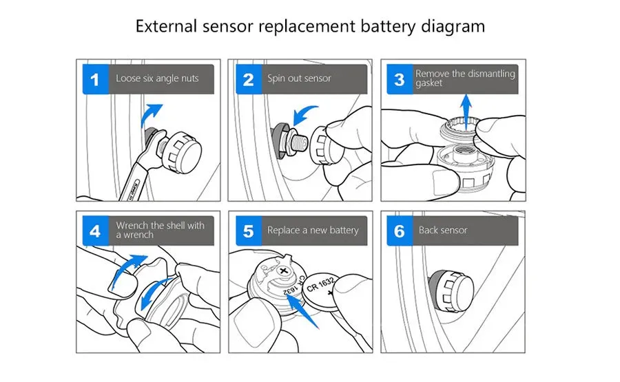 Solar Power TPMS Car Tire Pressure Alarm Monitor System Auto Security Alarm Systems Tyre Pressure Temperature Warning