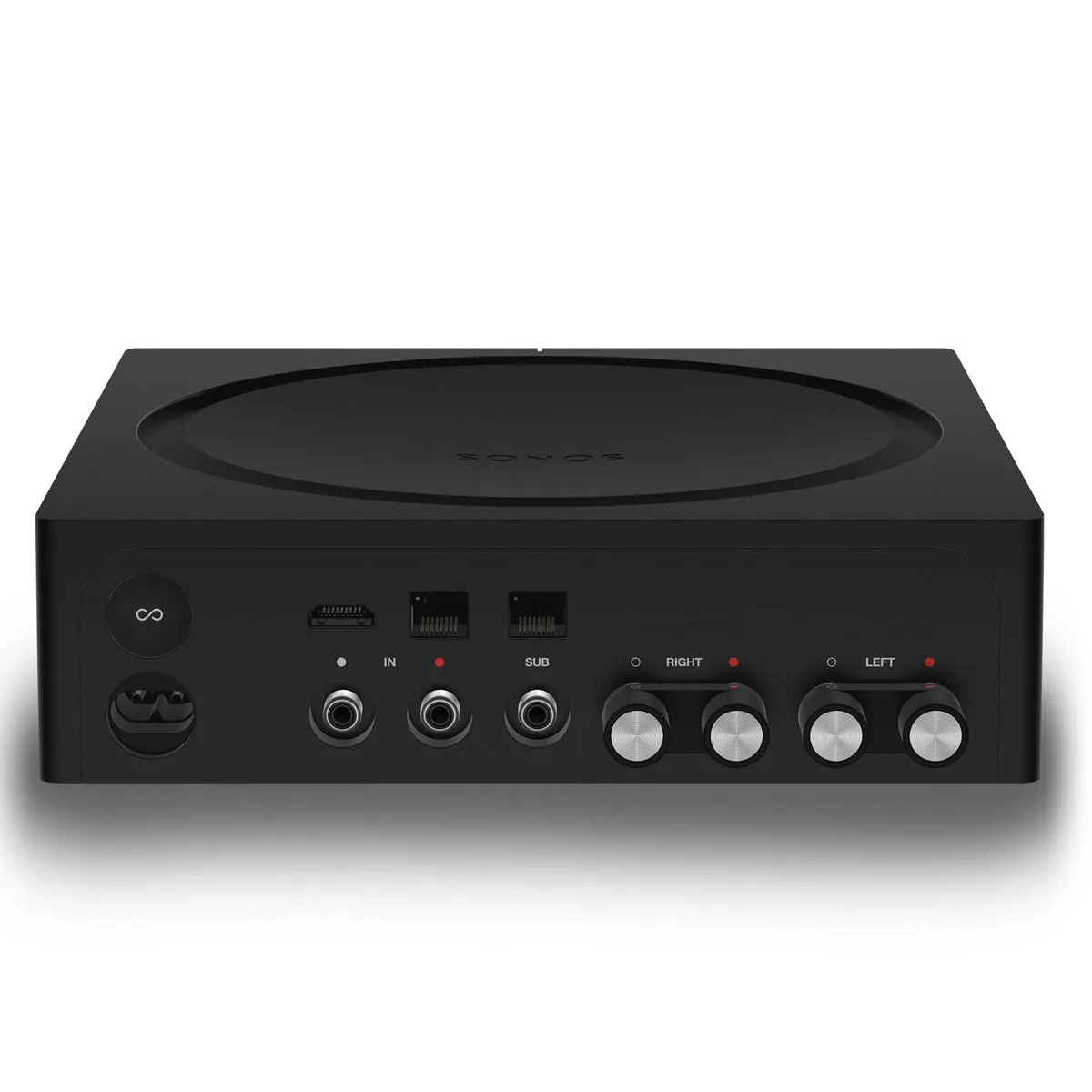 Sonos In-Ceiling Speaker Pair with Sonos In-Wall Speaker Pair and Sonos Amp Wireless Hi-Fi Player