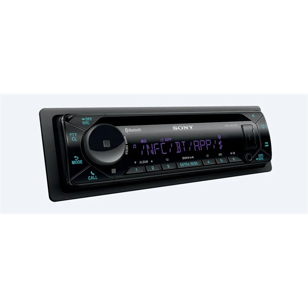 Sony MEXN5300BT Single-DIN CD Receiver Head Unit with Bluetooth
