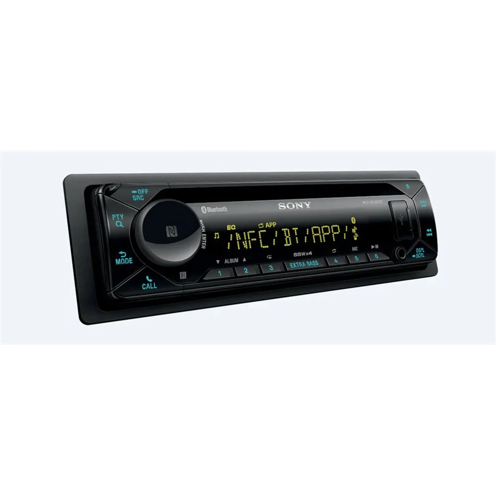 Sony MEXN5300BT Single-DIN CD Receiver Head Unit with Bluetooth