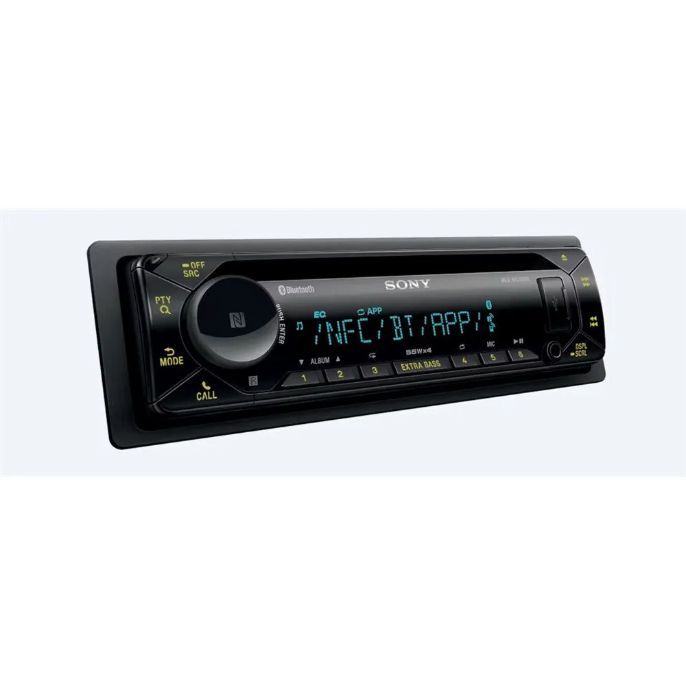 Sony MEXN5300BT Single-DIN CD Receiver Head Unit with Bluetooth