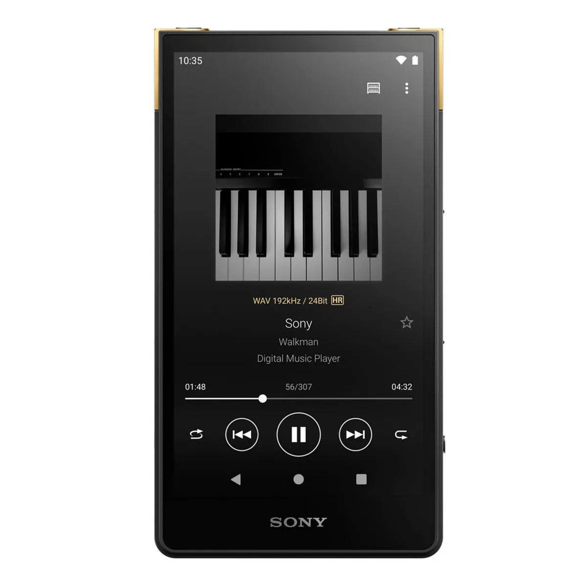 Sony NW-ZX707 Walkman ZX Series Hi-Res Digital Music Player with Bluetooth, WiFi, & Expandable Storage