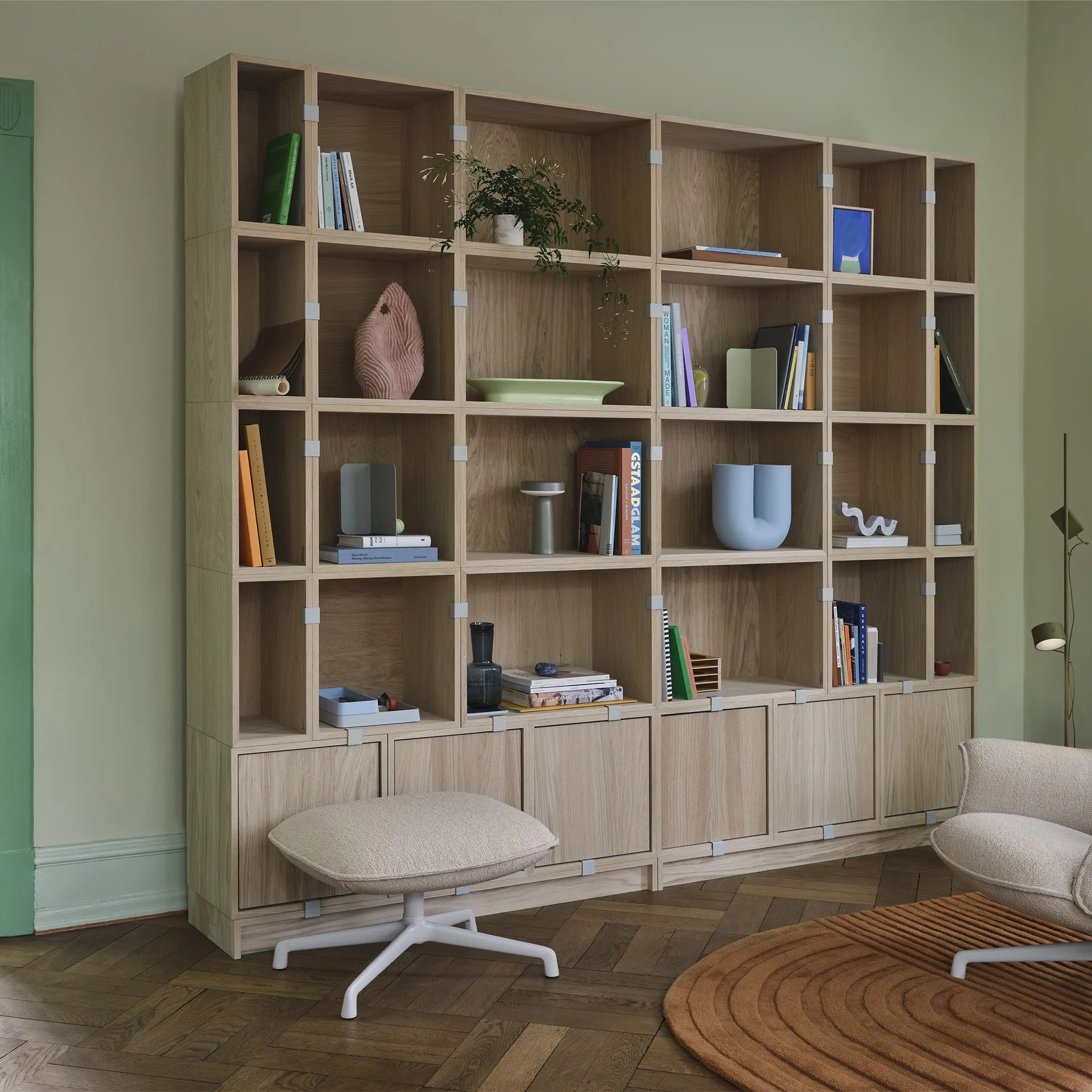 Stacked Storage System 2.0 by Muuto