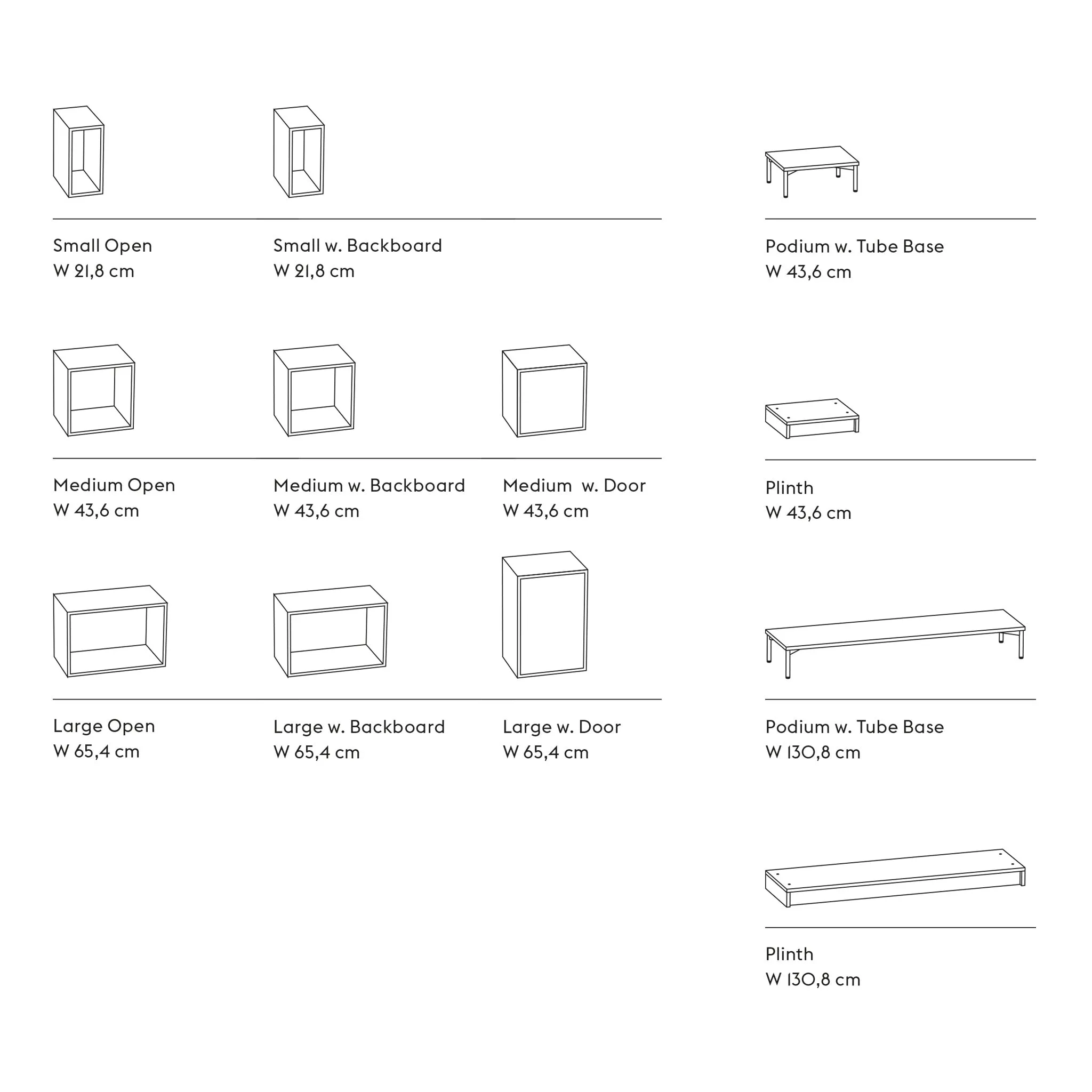 Stacked Storage System 2.0 by Muuto