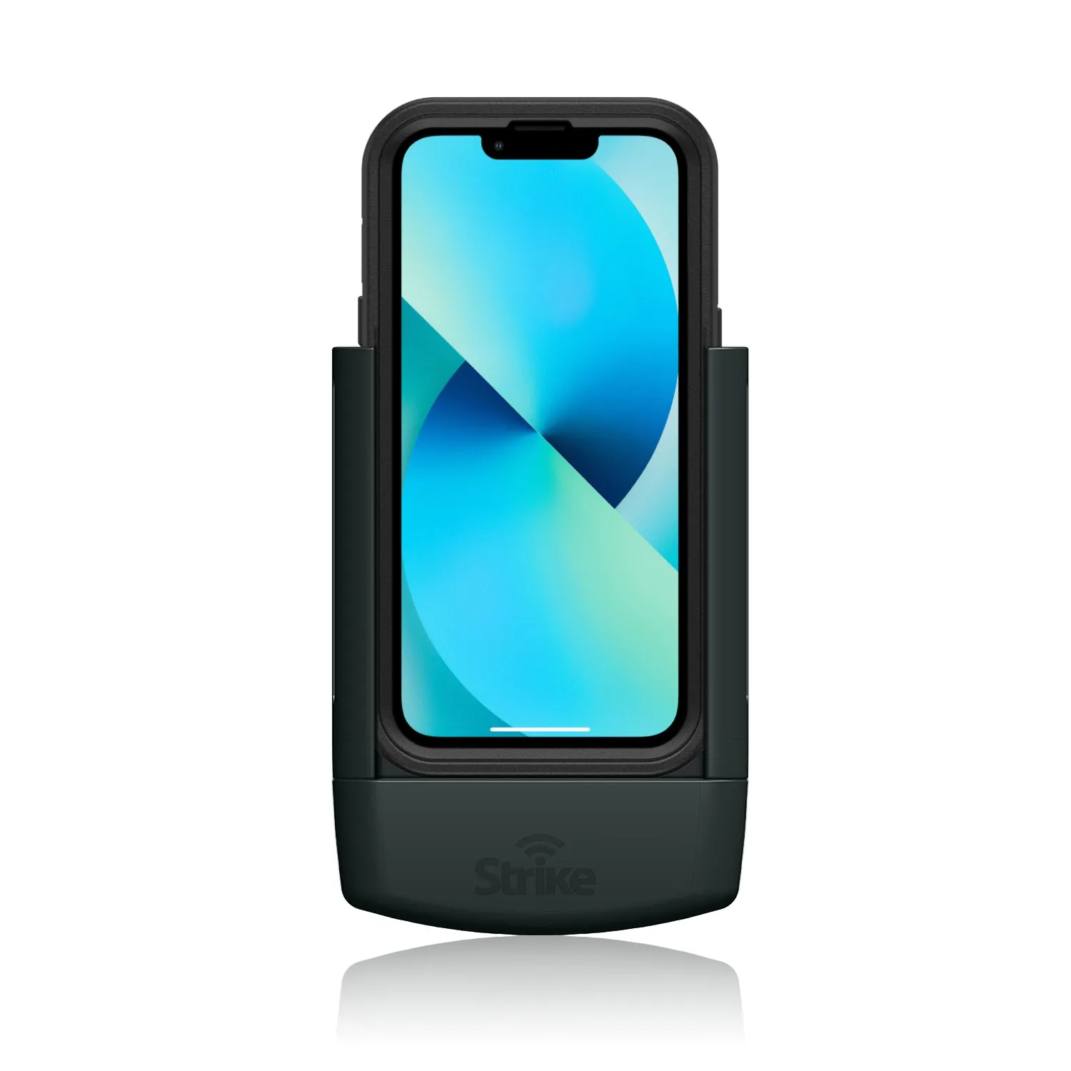 Strike Alpha in-car Cradle for iPhone 13 Car Phone Holder that work with OtterBox Defender Case On