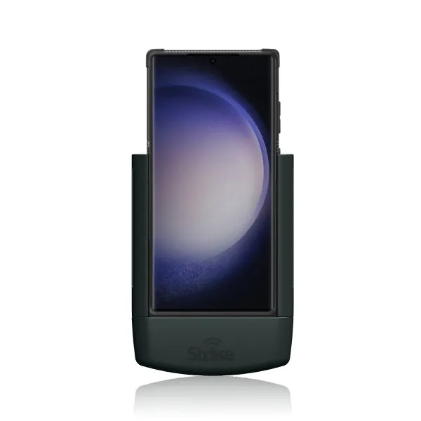 Strike Alpha in-car Cradle for Samsung Galaxy S23 Ultra Car Phone Holder that work with Strike Rugged Case On