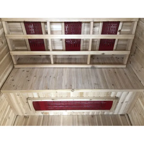 Sunray Burlington 2-Person Outdoor Sauna with Ceramic Heaters