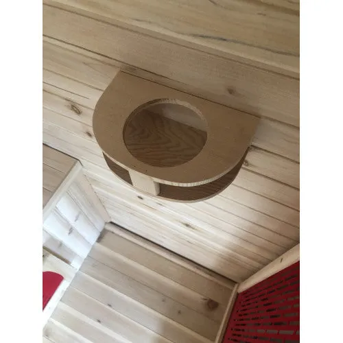 Sunray Burlington 2-Person Outdoor Sauna with Ceramic Heaters