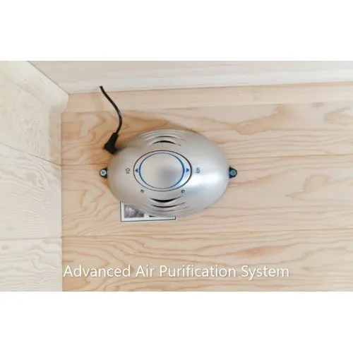 Sunray Burlington 2-Person Outdoor Sauna with Ceramic Heaters