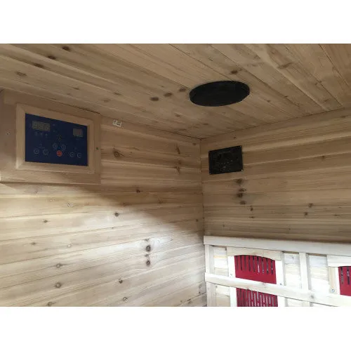 Sunray Burlington 2-Person Outdoor Sauna with Ceramic Heaters
